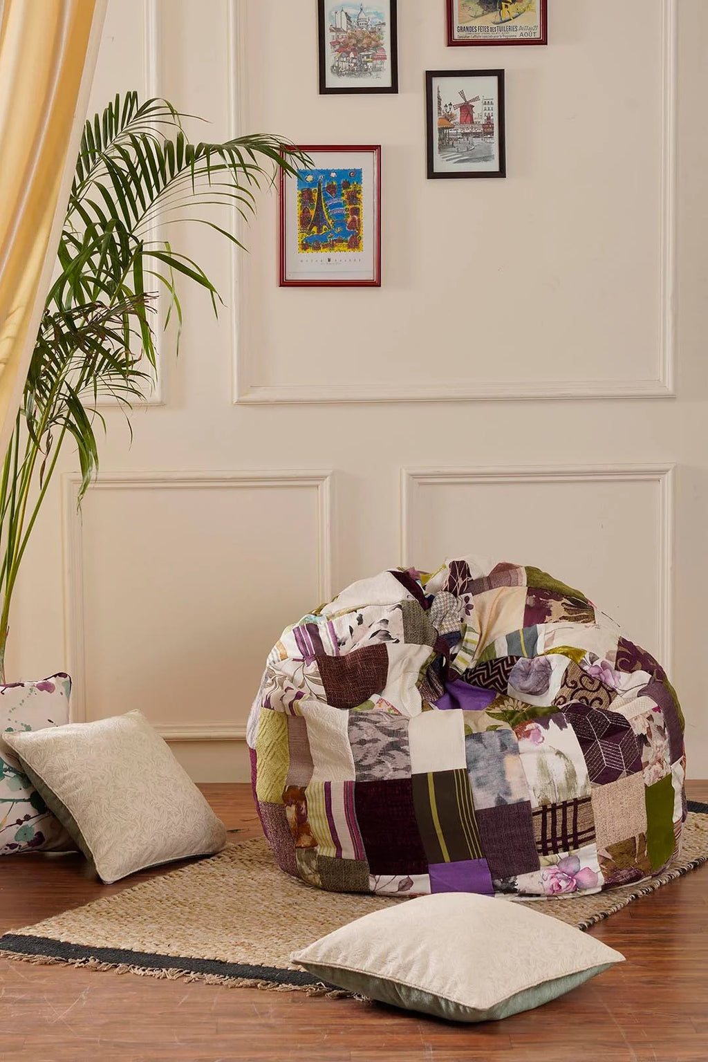 Purple Love-Luxury Bean Bag