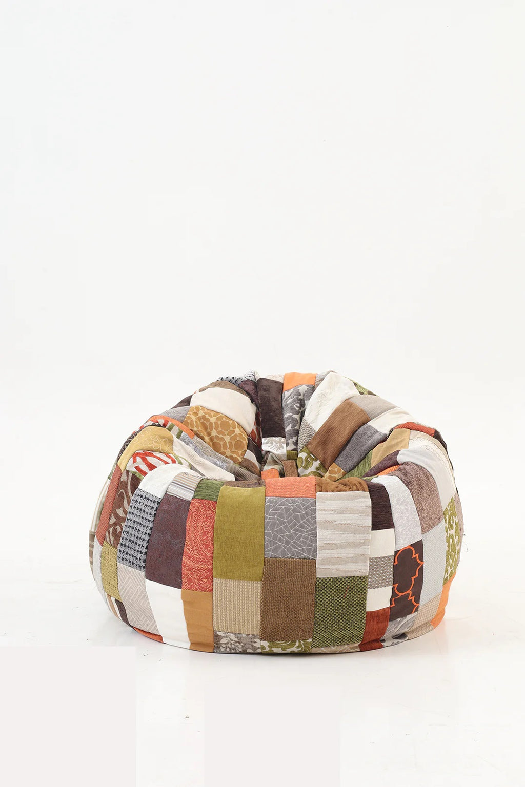 Rustic Oraange-Luxury Bean Bag
