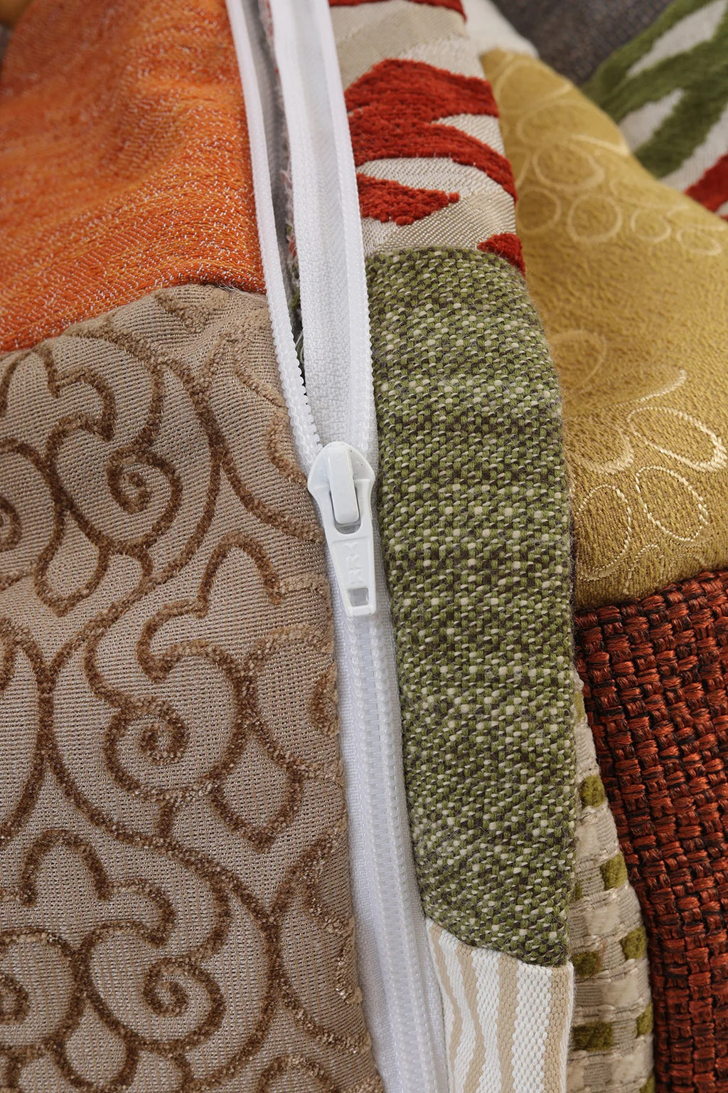 Rustic Oraange-Luxury Bean Bag