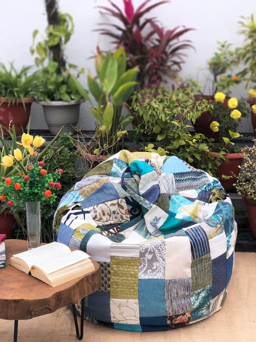 Sea Green-Luxury Bean Bag