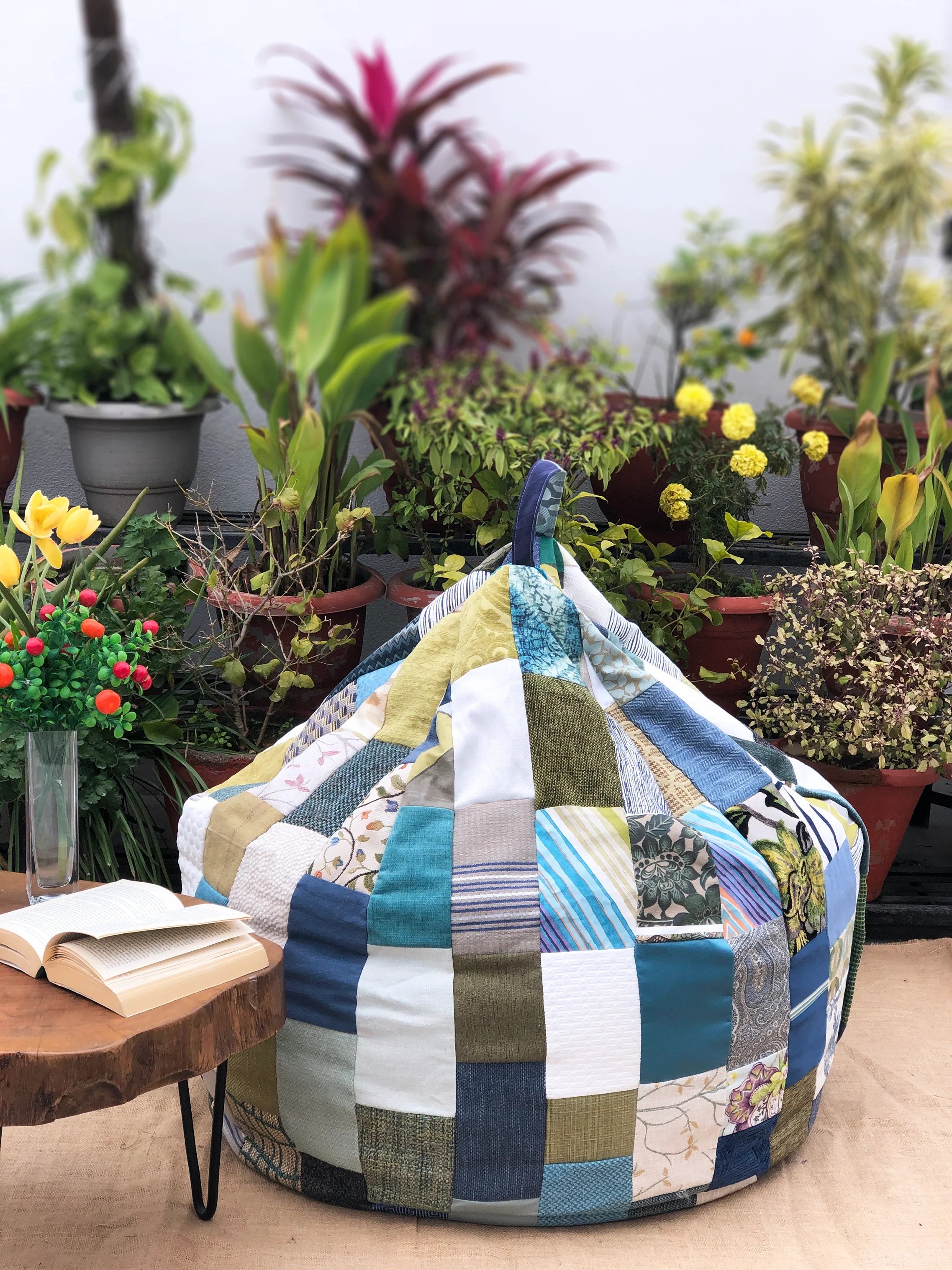 Sea Green-Luxury Bean Bag