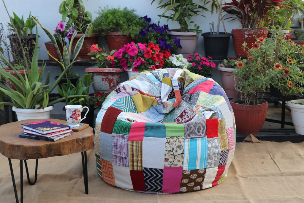 Rainbow Sky-Luxury Bean Bag