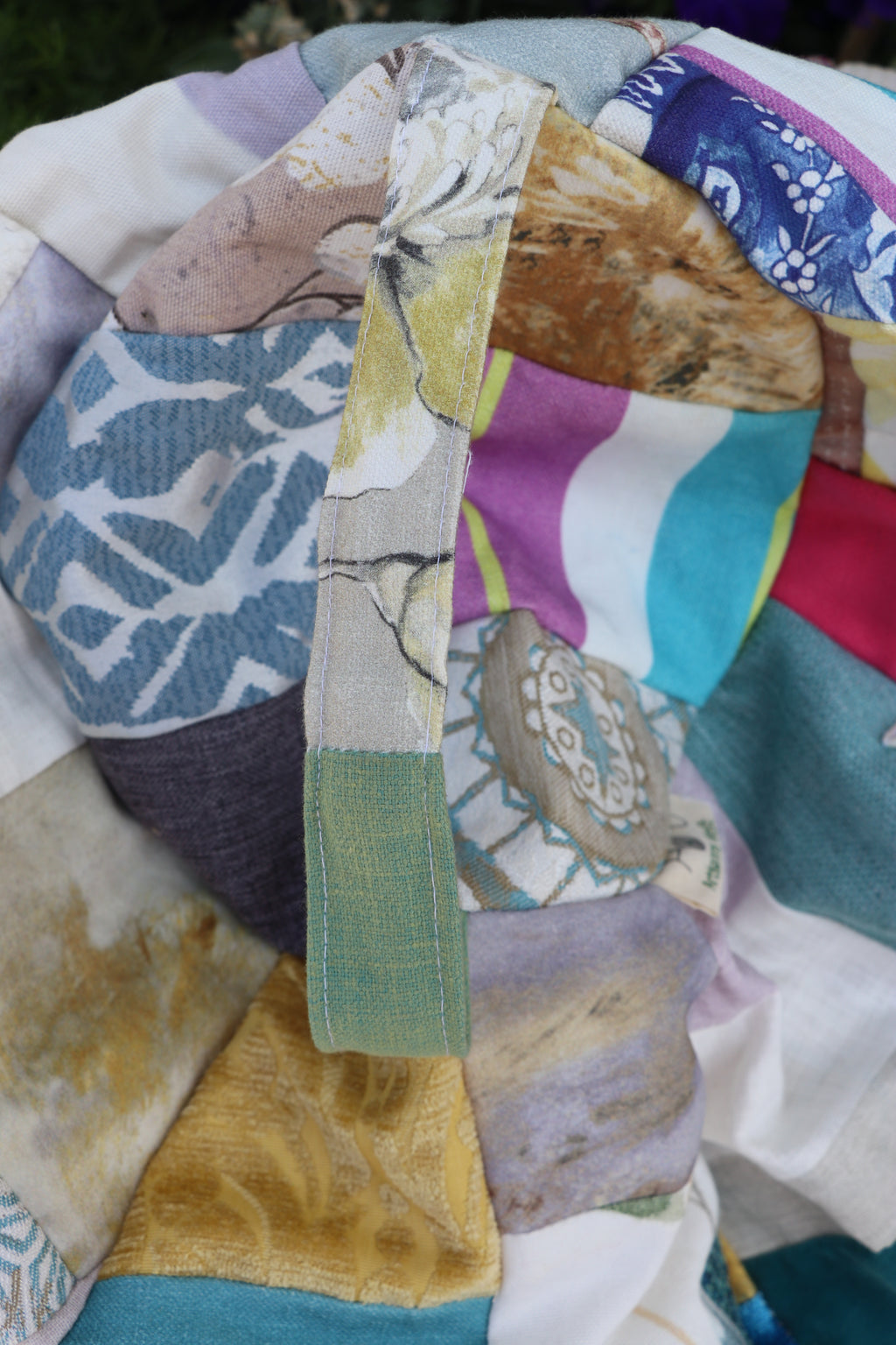 Pastel White-Luxury Bean Bag