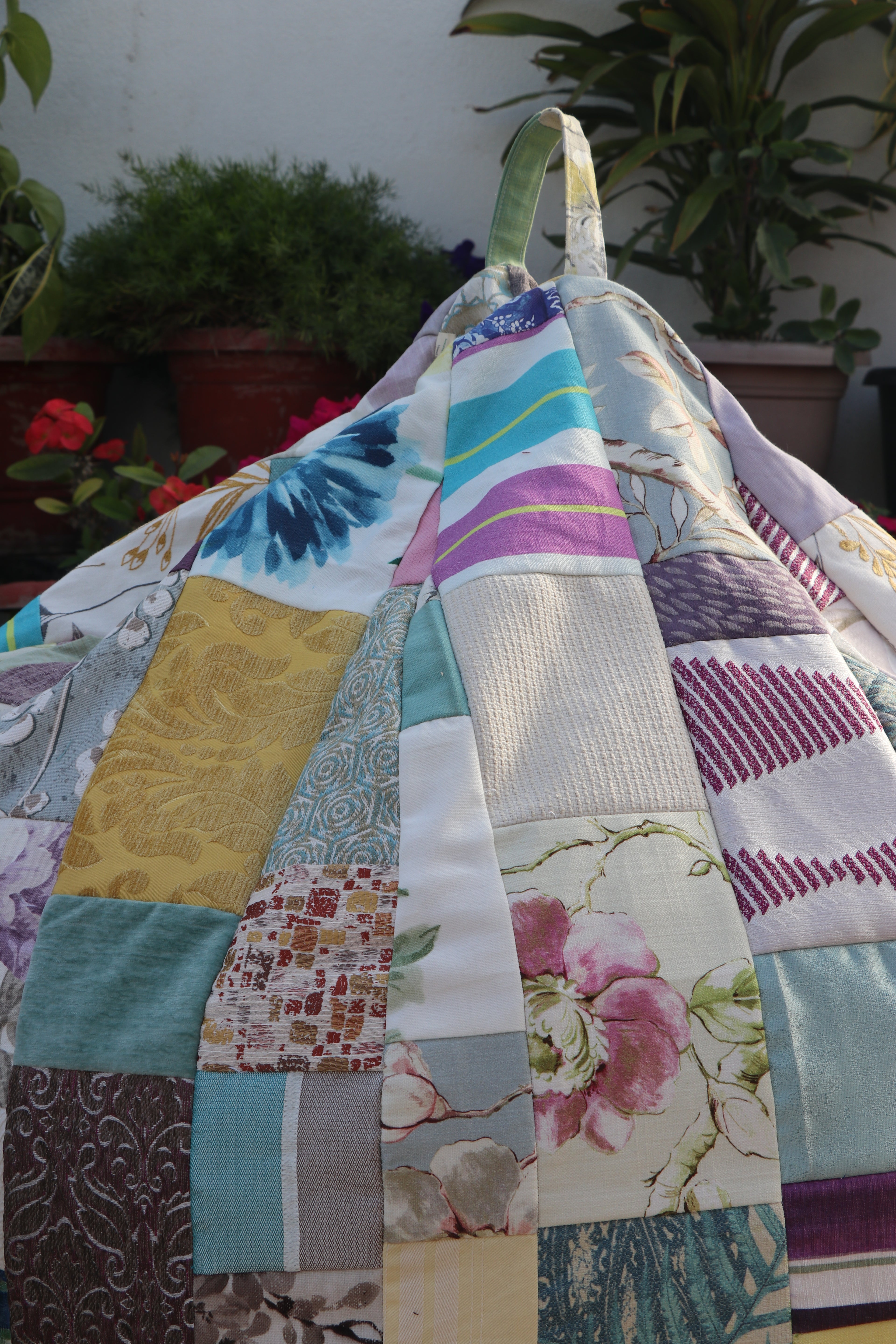 Pastel White-Luxury Bean Bag