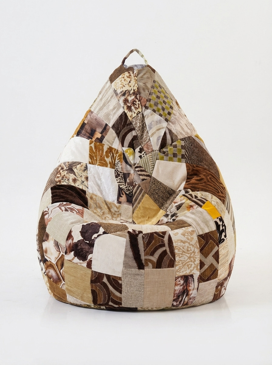 Sandy Brown-Luxury Bean Bag